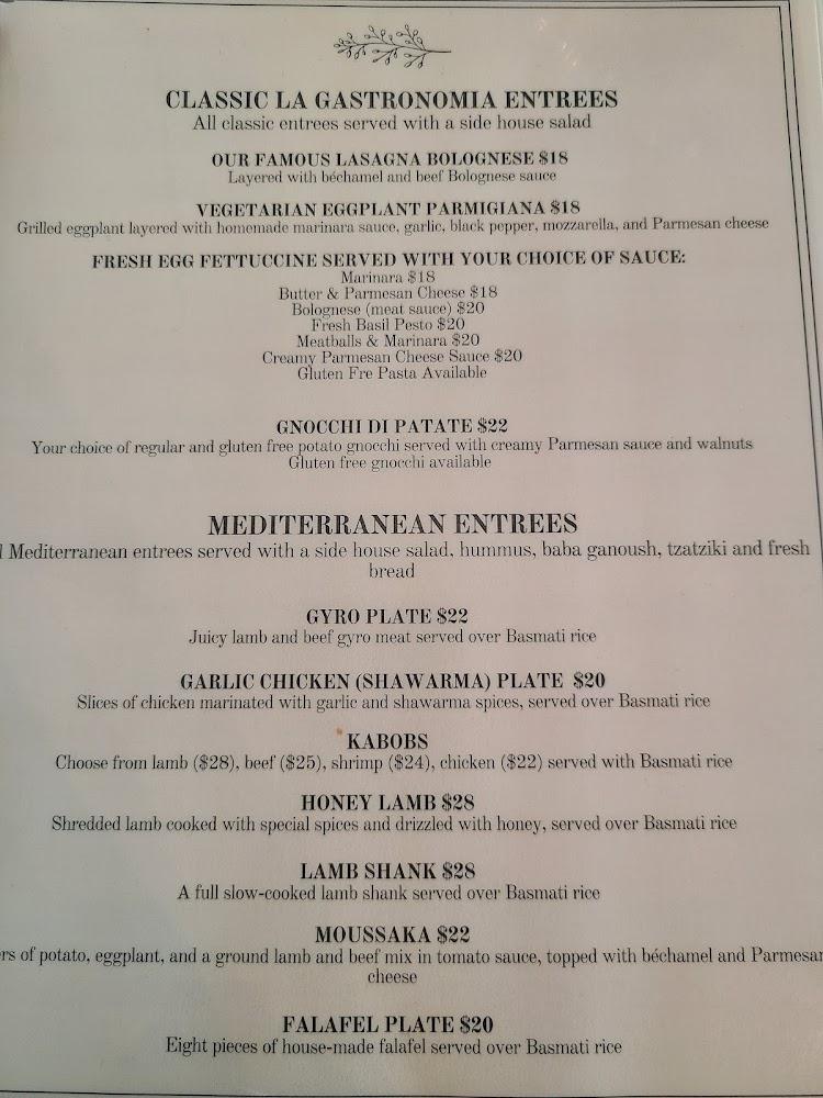 La Gastronomia Menu image 4