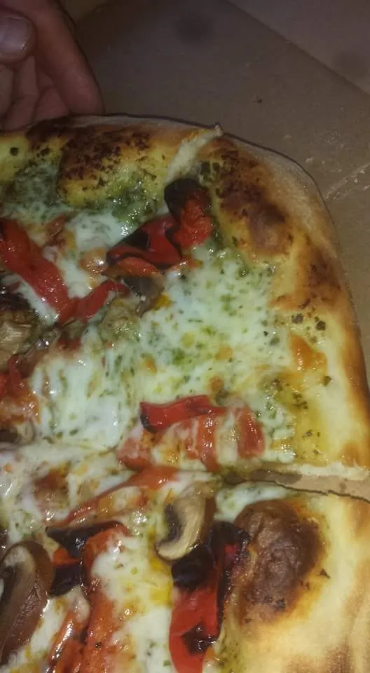 Pizza Meatball and Grilled Pepper